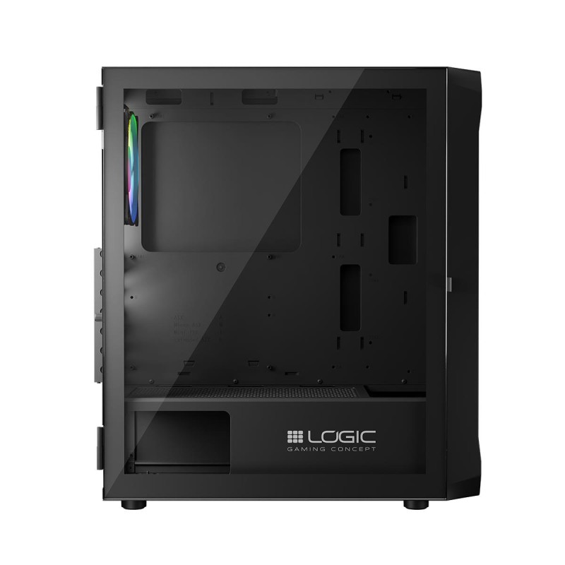 Obudowa LOGIC PORTOS ARGB MIDI USB 3.0 Black | PartsPC.pl