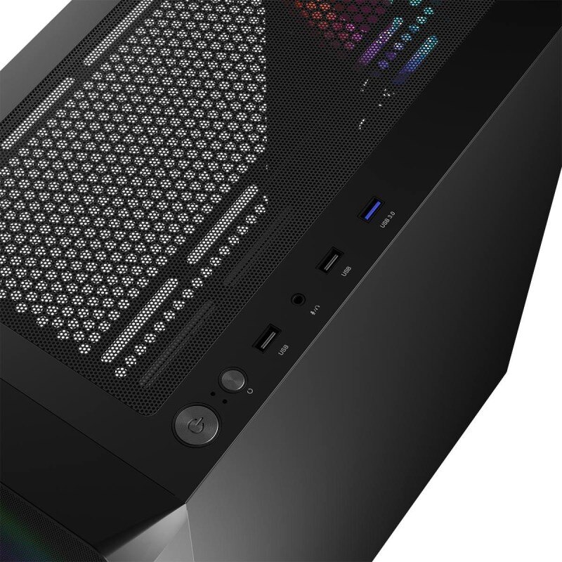 Obudowa LOGIC PORTOS ARGB MIDI USB 3.0 Black | PartsPC.pl