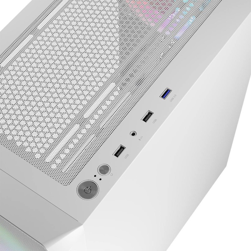 Obudowa LOGIC PORTOS ARGB MIDI USB 3.0 White | PartsPC.pl