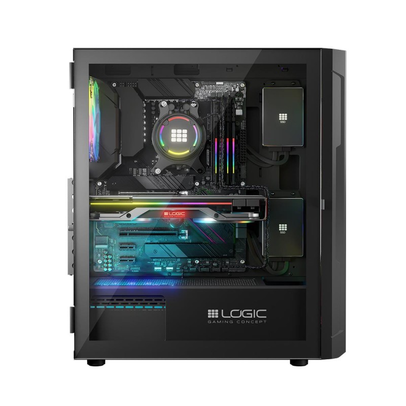 Obudowa LOGIC Aramis ARGB USB 3.0 Black | PartsPC.pl