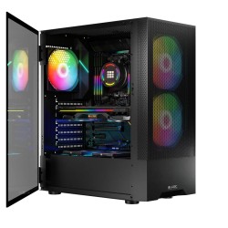 Obudowa LOGIC Arya ARGB USB 3.0 Black | PartsPC.pl