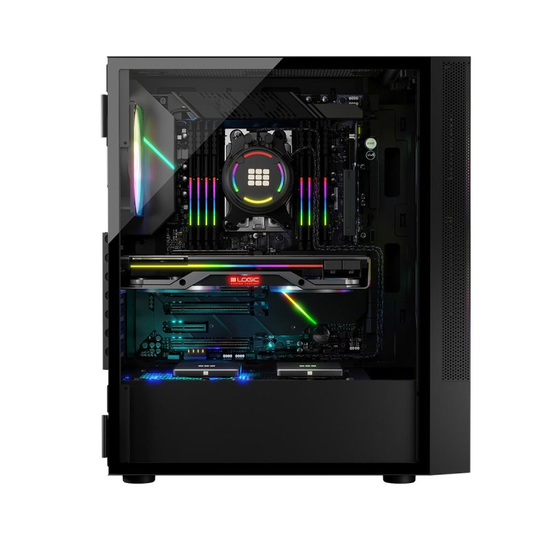 Obudowa LOGIC Arya ARGB USB 3.0 Black | PartsPC.pl