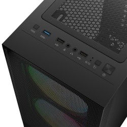 Obudowa LOGIC Arya ARGB USB 3.0 Black | PartsPC.pl