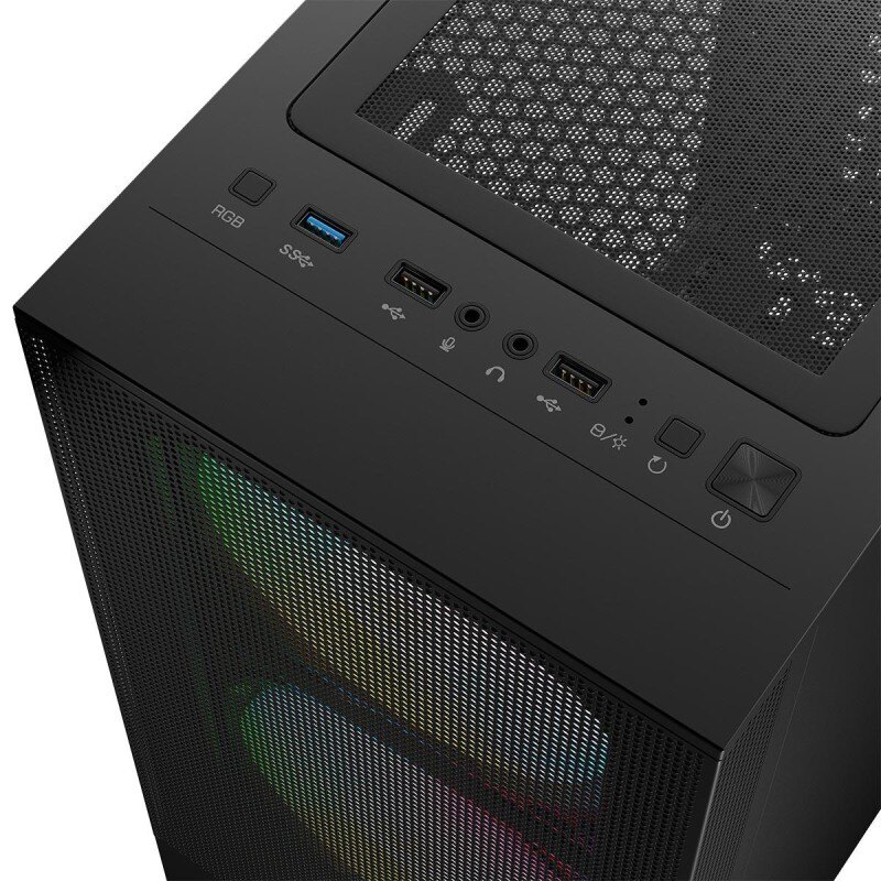 Obudowa LOGIC Arya ARGB USB 3.0 Black | PartsPC.pl