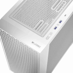 Obudowa LOGIC DART PRO MIDI USB 3.0 x 2 USB-C x 1 biała