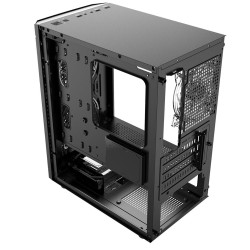 Obudowa LOGIC ARAMIS ARGB mATX/mITX Mini USB 3.0 Black bez z… | PartsPC.pl