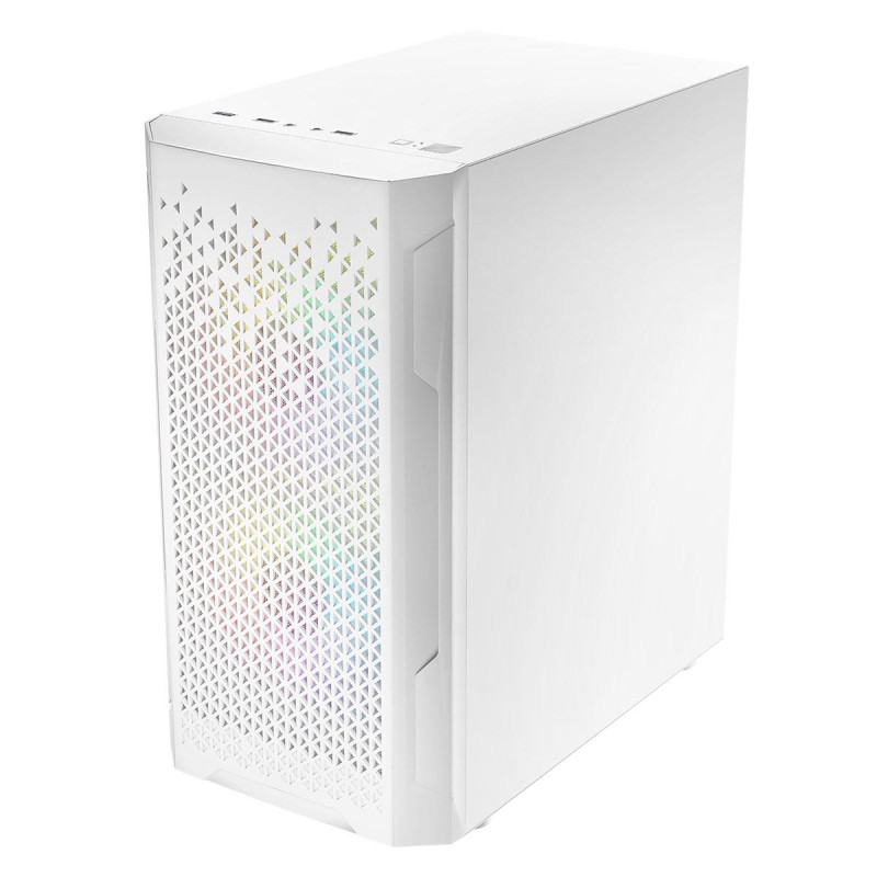 Obudowa LOGIC ARAMIS ARGB mATX/mITX Mini USB 3.0 Biała | PartsPC.pl