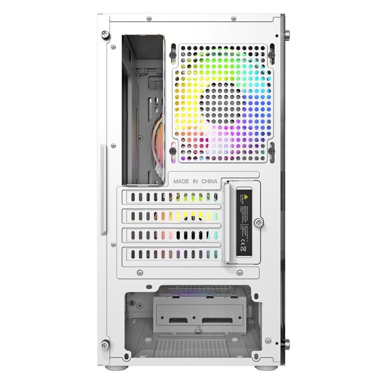 Obudowa LOGIC ARAMIS ARGB mATX/mITX Mini USB 3.0 Biała | PartsPC.pl