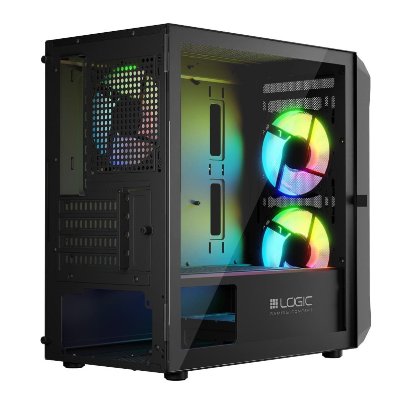 Obudowa LOGIC PORTOS ARGB Mini USB 3.0 Black | PartsPC.pl