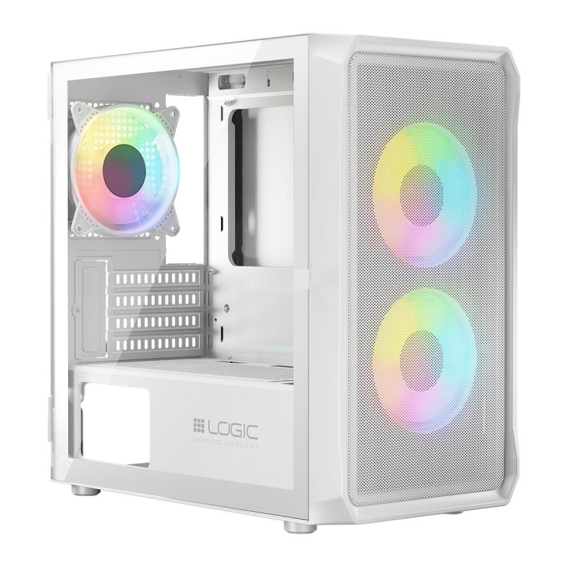 Obudowa LOGIC PORTOS ARGB Mini USB 3.0 White | PartsPC.pl