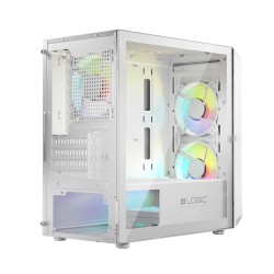 Obudowa LOGIC PORTOS ARGB Mini USB 3.0 White | PartsPC.pl