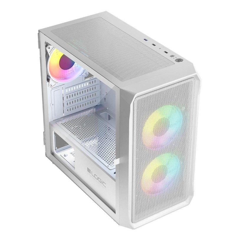 Obudowa LOGIC PORTOS ARGB Mini USB 3.0 White | PartsPC.pl