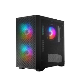 Obudowa LOGIC DART PRO ARGB MINI USB 3.0 x 2 USB-C x 1 czarn… | PartsPC.pl