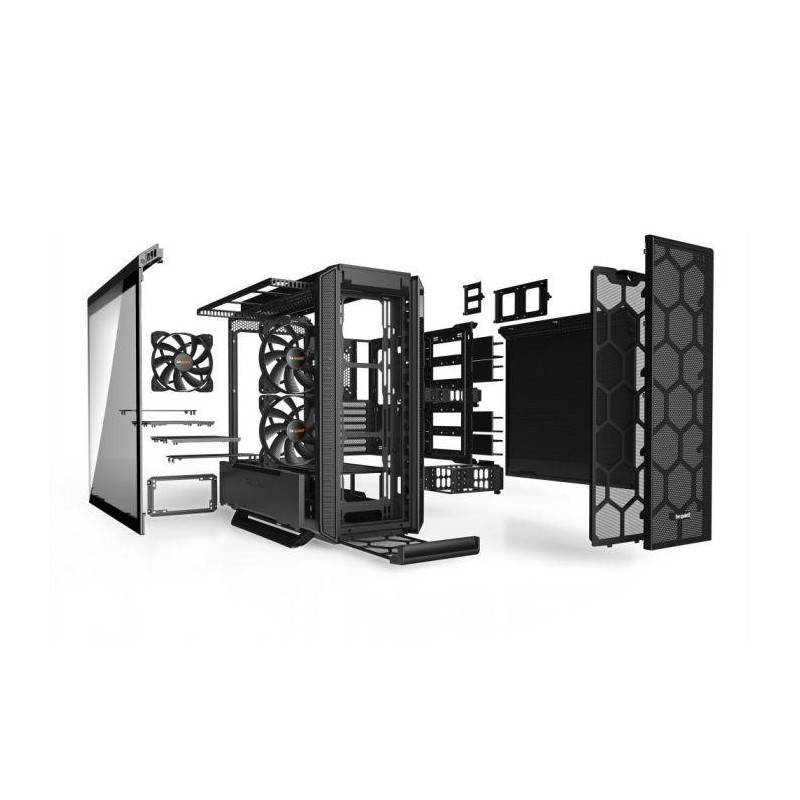 Be quiet! Obudowa SILENT BASE 802 Window Black BGW39 | PartsPC.pl