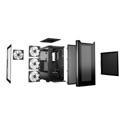 Obudowa be quiet! Pure Base 501 DX Black ATX Midi ARGB z okn… | PartsPC.pl