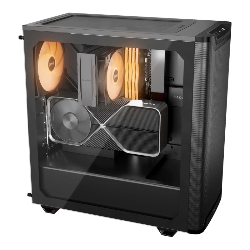 Obudowa be quiet! Pure Base 501 LX Black ATX Midi ARGB z oknem bez