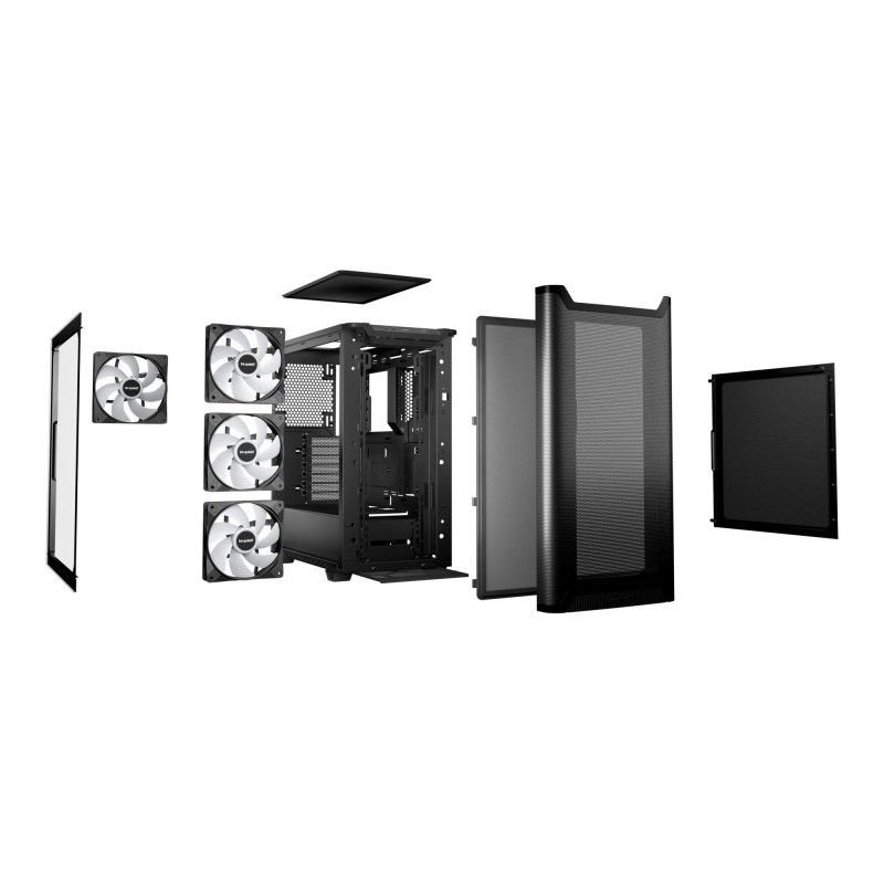Obudowa be quiet! Pure Base 501 LX Black ATX Midi ARGB z oknem bez