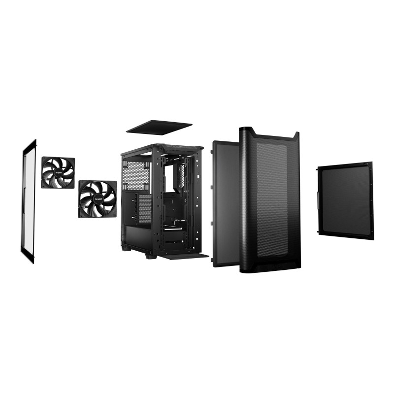 Be quiet! Obudowa Pure Base 501 Airflow Window Black | PartsPC.pl