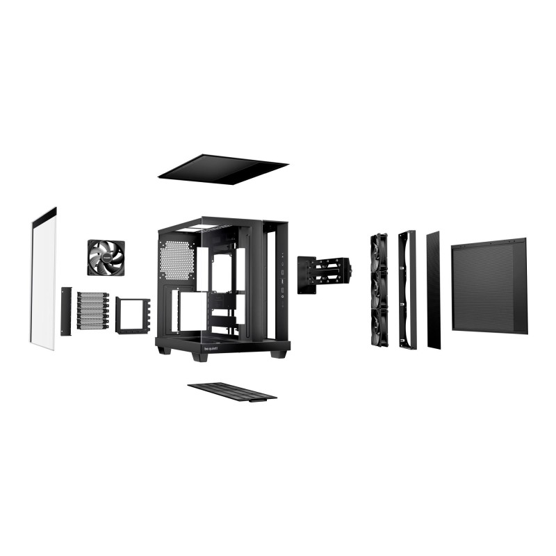 Be quiet! Obudowa Light Base 500 Black | PartsPC.pl