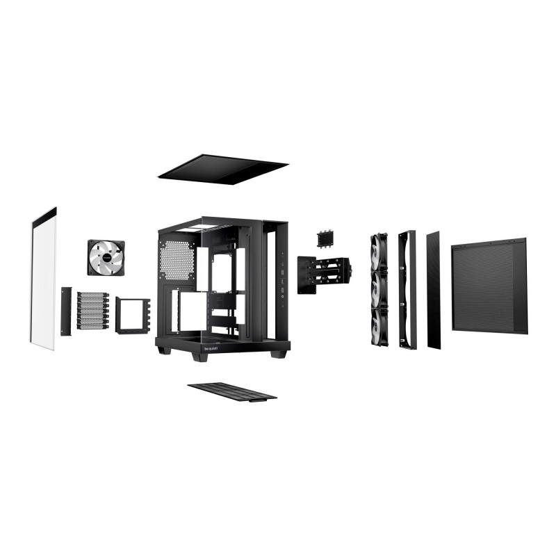 Be quiet! Obudowa Light Base 500 LX Black | PartsPC.pl