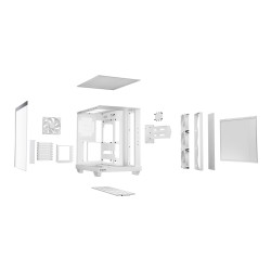Be quiet! Obudowa Light Base 500 LX White | PartsPC.pl