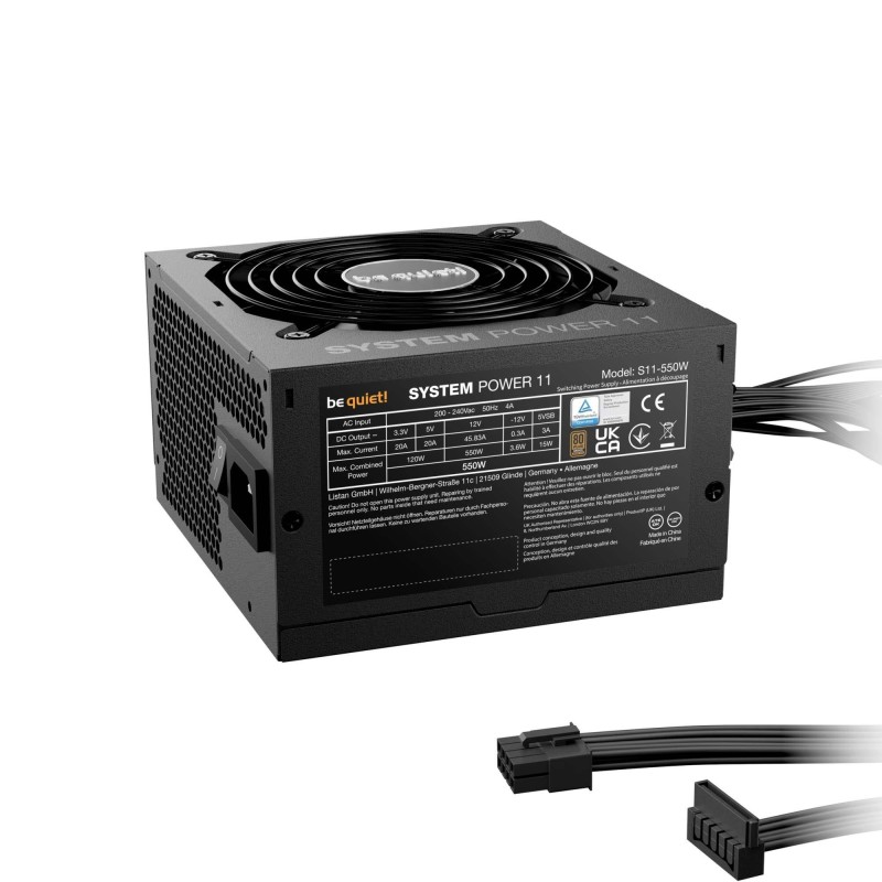Be quiet! Zasilacz System Power 11 550W 80+ Bronze | PartsPC.pl