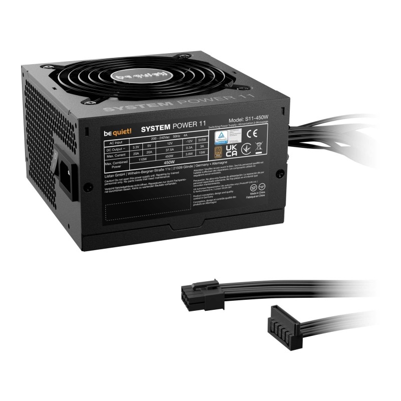 Be quiet! Zasilacz System Power 11 450W 80+ Bronze | PartsPC.pl