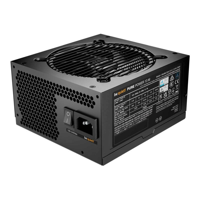 Be quiet! Zasilacz Pure Power 13 M 750W ATX 3.1 80+ GOLD | PartsPC.pl