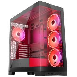 Obudowa Modecom Volcano Space Apex ARGB MIDI Czarna | PartsPC.pl