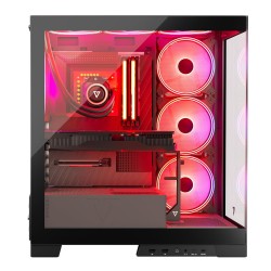 Obudowa Modecom Volcano Space Apex ARGB MIDI Czarna | PartsPC.pl