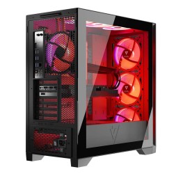 Obudowa Modecom Volcano Expanse S APEX ARGB MIDI Czarna | PartsPC.pl