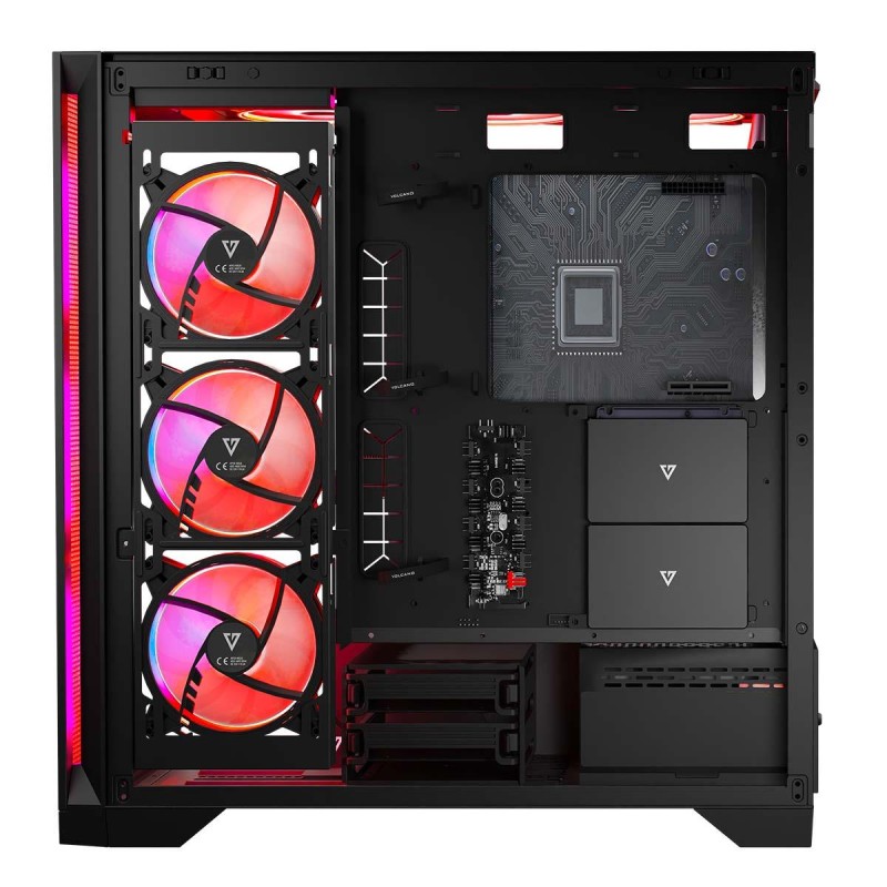 Obudowa Modecom Volcano Expanse S APEX ARGB MIDI Czarna | PartsPC.pl