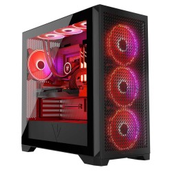Obudowa Modecom Volcano Expanse T APEX ARGB MIDI Czarna | PartsPC.pl