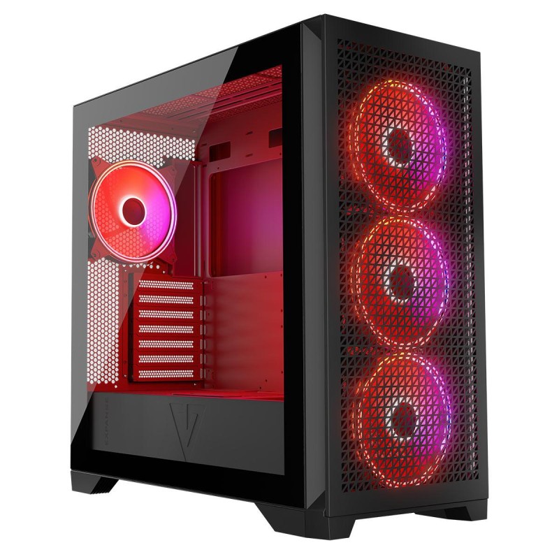 Obudowa Modecom Volcano Expanse T APEX ARGB MIDI Czarna | PartsPC.pl