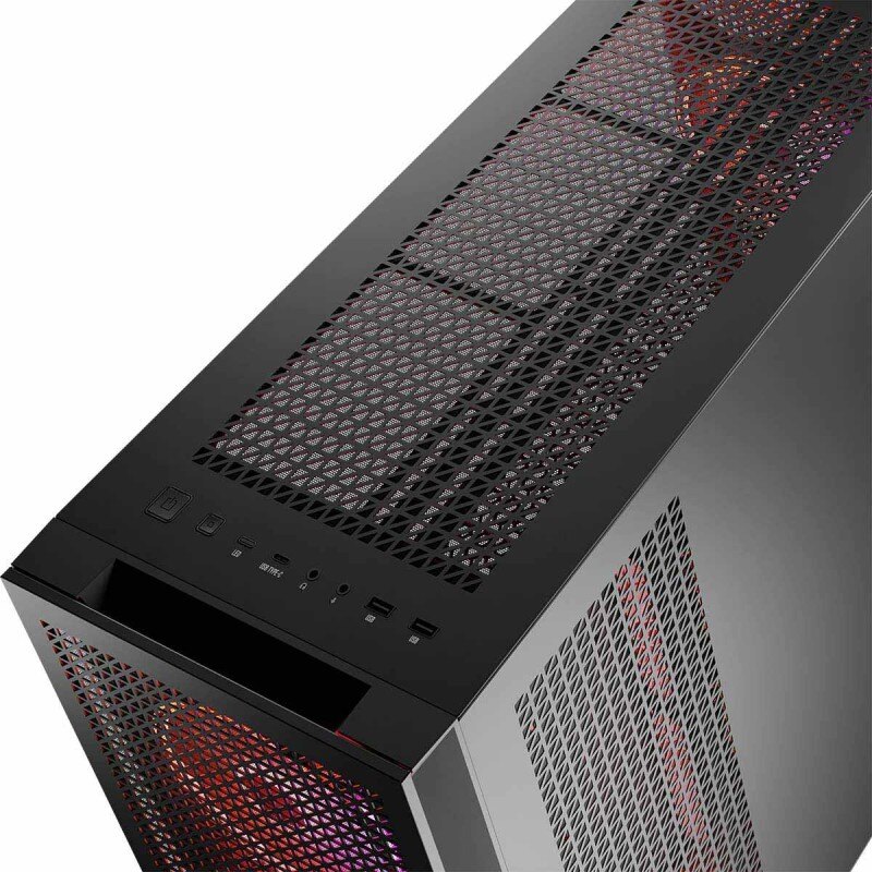 Obudowa Modecom Volcano Expanse T APEX ARGB MIDI Czarna | PartsPC.pl