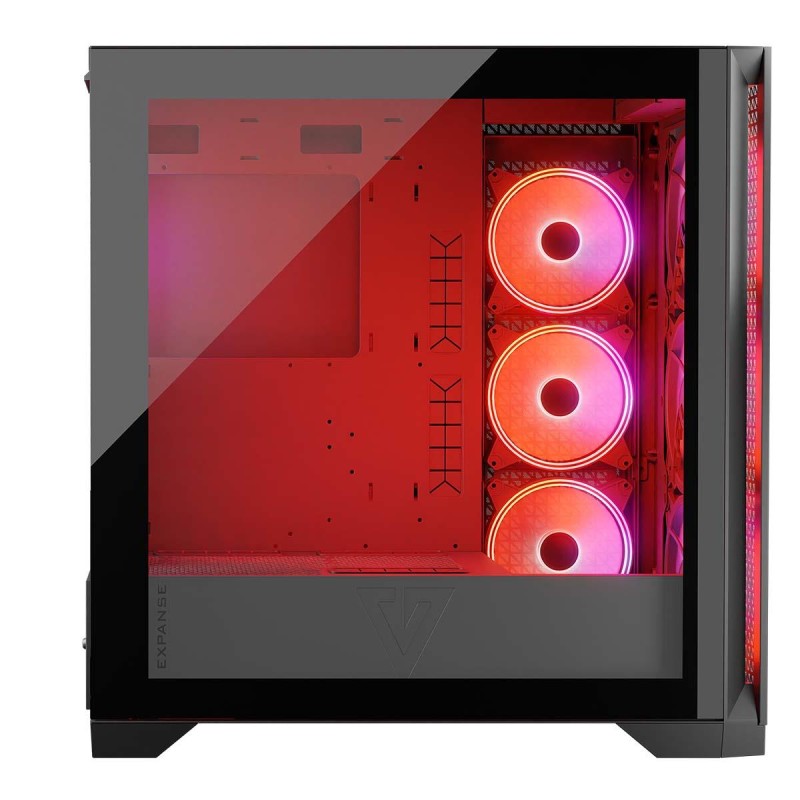 Obudowa Modecom Volcano Expanse T APEX ARGB MIDI Czarna | PartsPC.pl