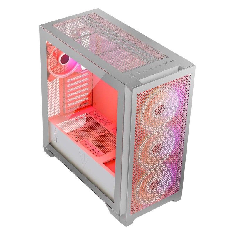 Obudowa Modecom Volcano Expanse T APEX ARGB MIDI Biała | PartsPC.pl