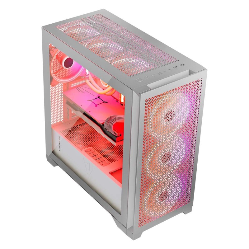 Obudowa Modecom Volcano Expanse T APEX ARGB MIDI Biała | PartsPC.pl