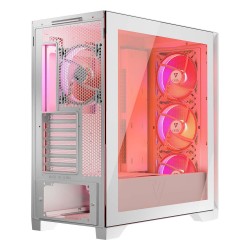 Obudowa Modecom Volcano Expanse T APEX ARGB MIDI Biała | PartsPC.pl