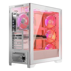 Obudowa Modecom Volcano Expanse T APEX ARGB MIDI Biała | PartsPC.pl