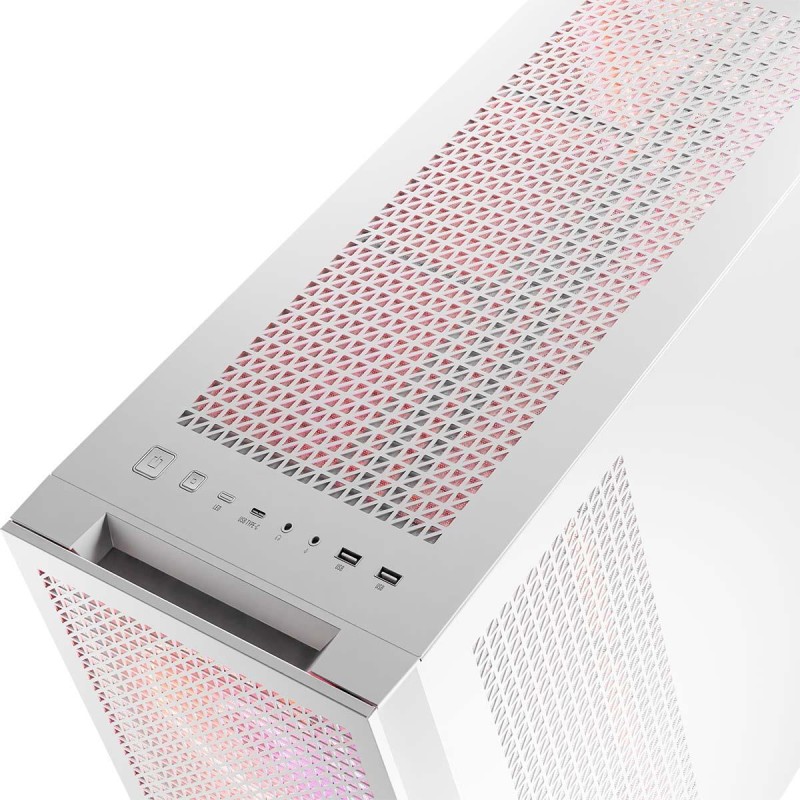 Obudowa Modecom Volcano Expanse T APEX ARGB MIDI Biała | PartsPC.pl