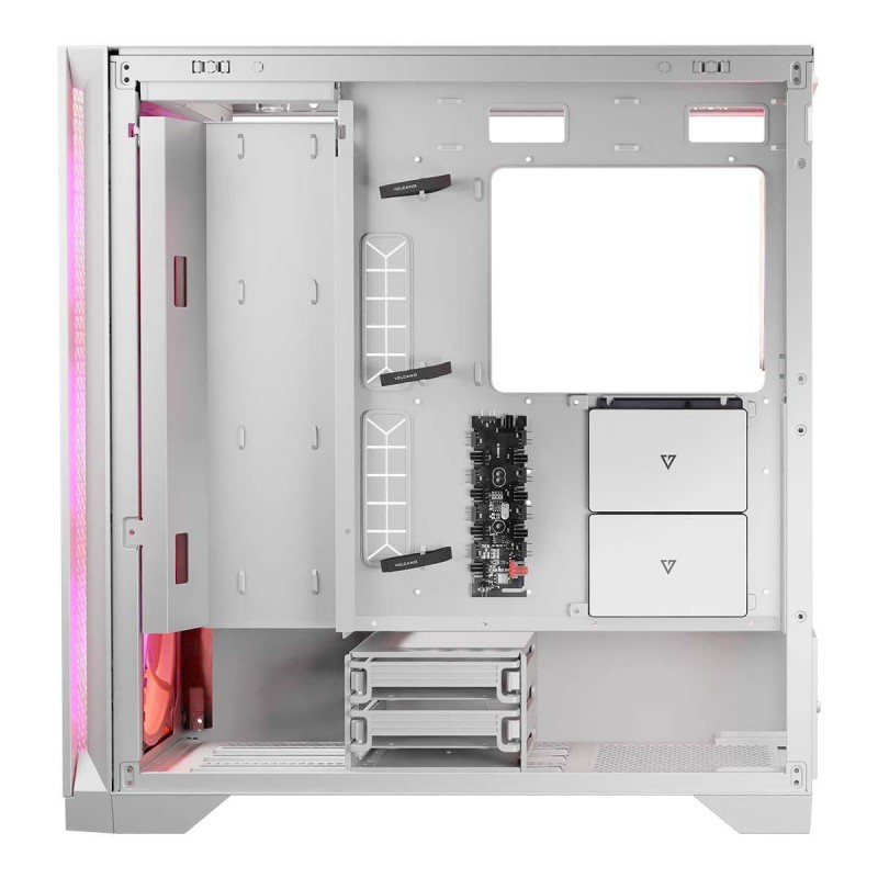 Obudowa Modecom Volcano Expanse T APEX ARGB MIDI Biała | PartsPC.pl