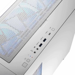 Obudowa Modecom Horizon ARGB Flow Midi USB Type C, Biała | PartsPC.pl