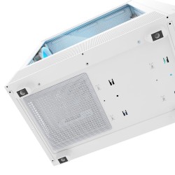 Obudowa Modecom BREEZE ARGB FLOW Midi USB Type C, biała | PartsPC.pl