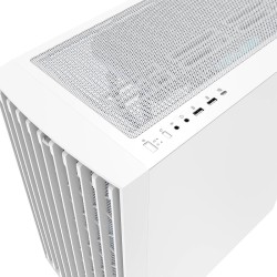 Obudowa Modecom BREEZE ARGB FLOW Midi USB Type C, biała | PartsPC.pl