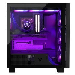Obudowa Modecom Volcano Perun APEX ARGB MIDI, Czarna | PartsPC.pl