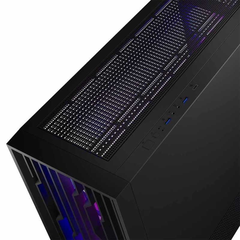Obudowa Modecom Volcano Perun APEX ARGB MIDI, Czarna | PartsPC.pl
