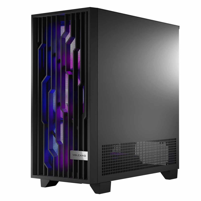 Obudowa Modecom Volcano Perun APEX ARGB MIDI, Czarna | PartsPC.pl