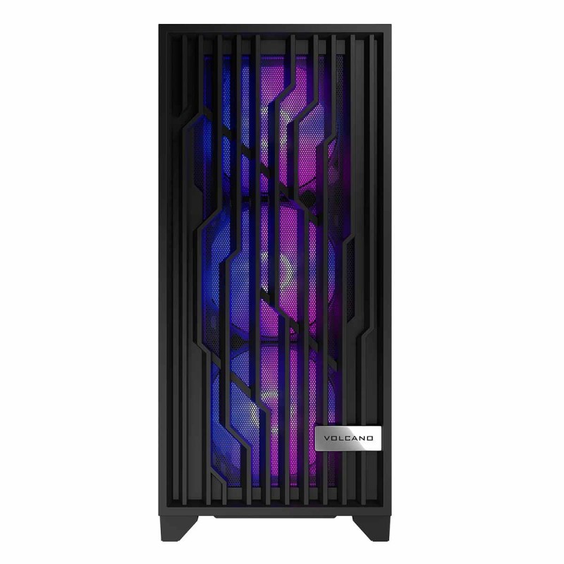Obudowa Modecom Volcano Perun APEX ARGB MIDI, Czarna | PartsPC.pl