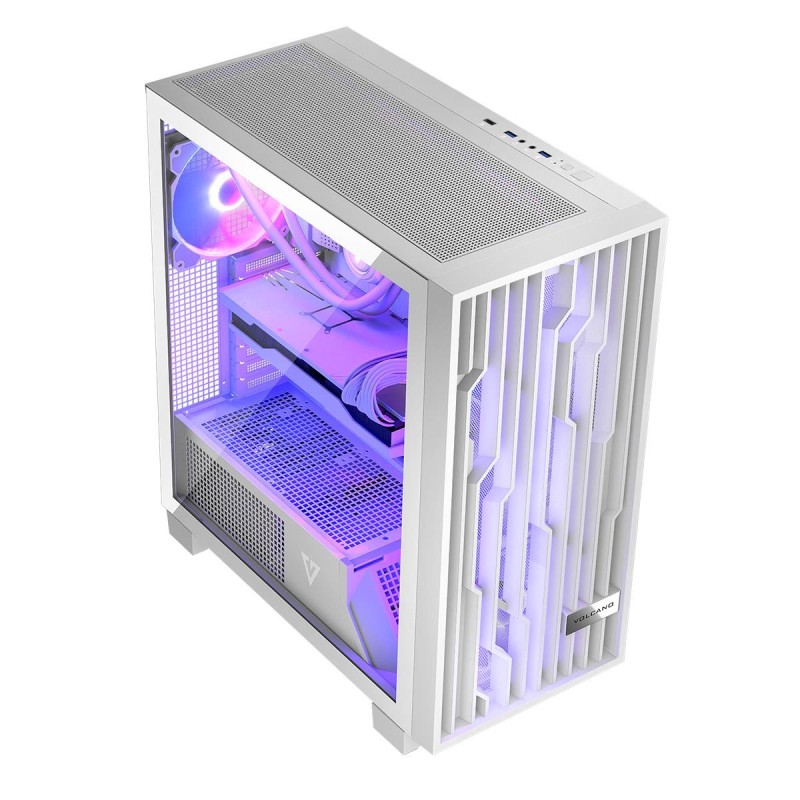 Obudowa Modecom Volcano Perun APEX ARGB MIDI, Biała | PartsPC.pl